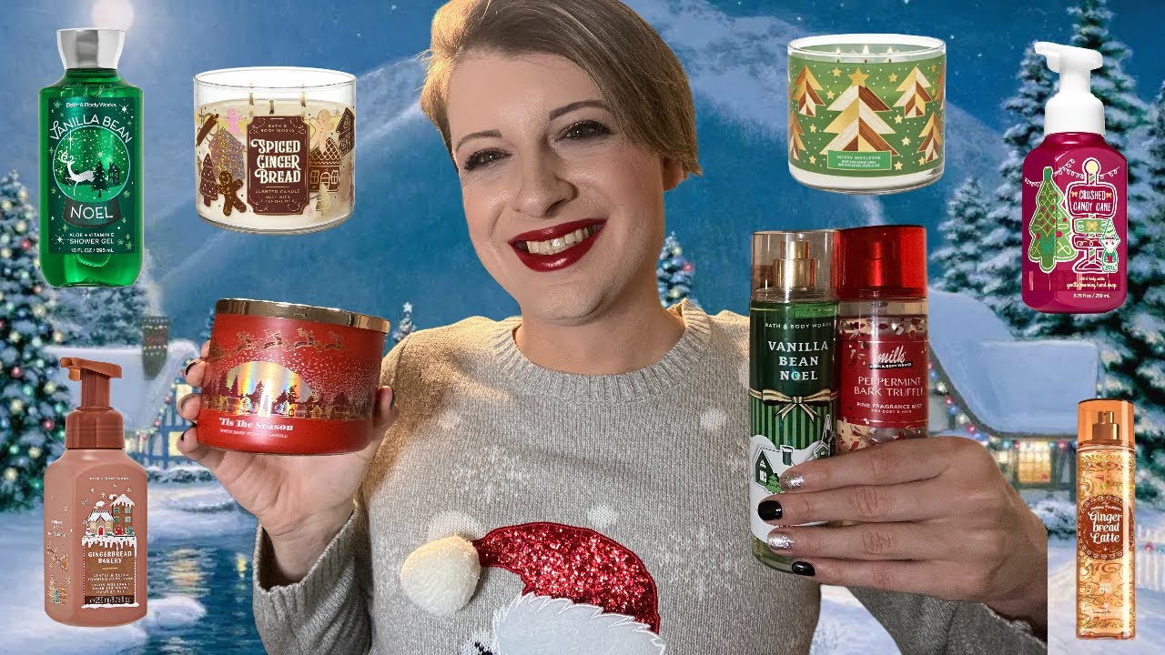 Что я использую в это Рождество от Bath and Body Works!