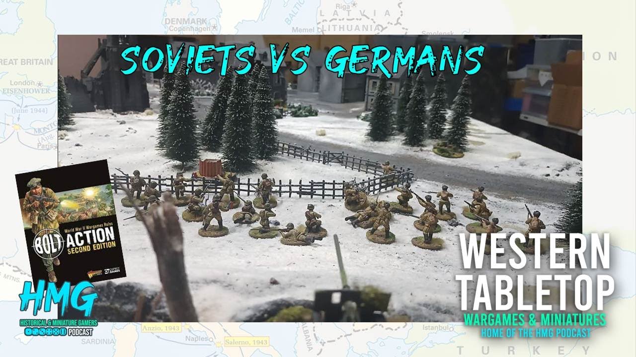 Bolt Action Battle Report: Soviets vs Germans