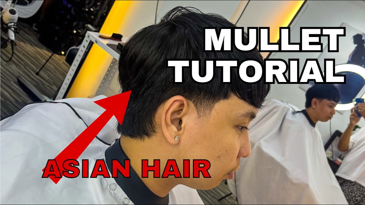 MODERN MULLET TUTORIAL EASY STEPS ASIAN HAIR