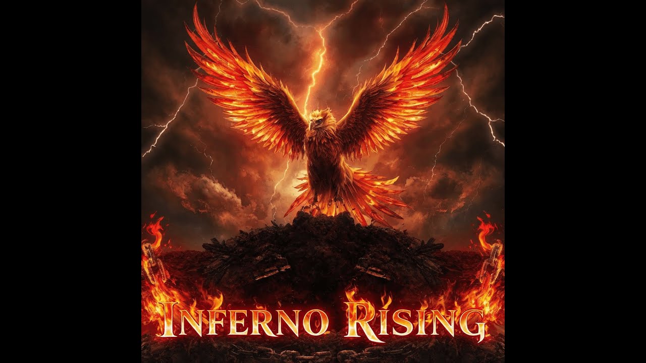 Inferno Rising 🔥 | A Fiery Anthem of Vengeance, Power & Rebirth | Epic Rock Phoenix Awakens