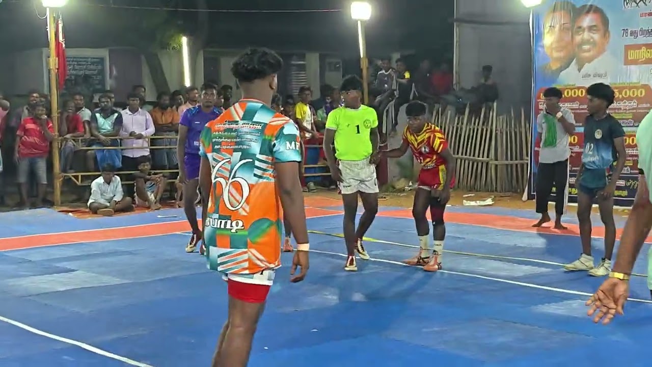 Red Green Army Kurippankulam vadakoor kabaddi.... நா முத்தையாபுரம் 👍💥🫳