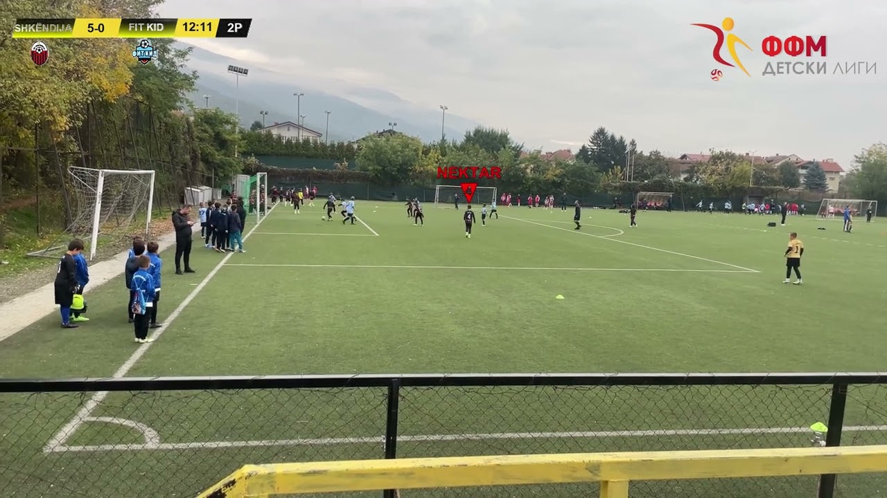 Shkendija vs Fit Kid 7-1 U10 Generation 2014 FFM Kids League (N. Macedonia) HIGHLIGHTS NEKTAR CAMERA