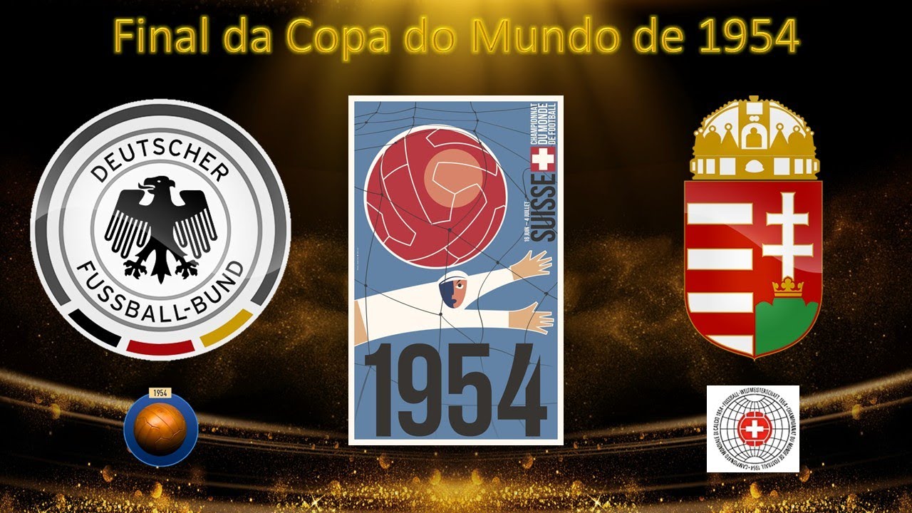 Alemanha x Hungria | Final da Copa do Mundo de 1954