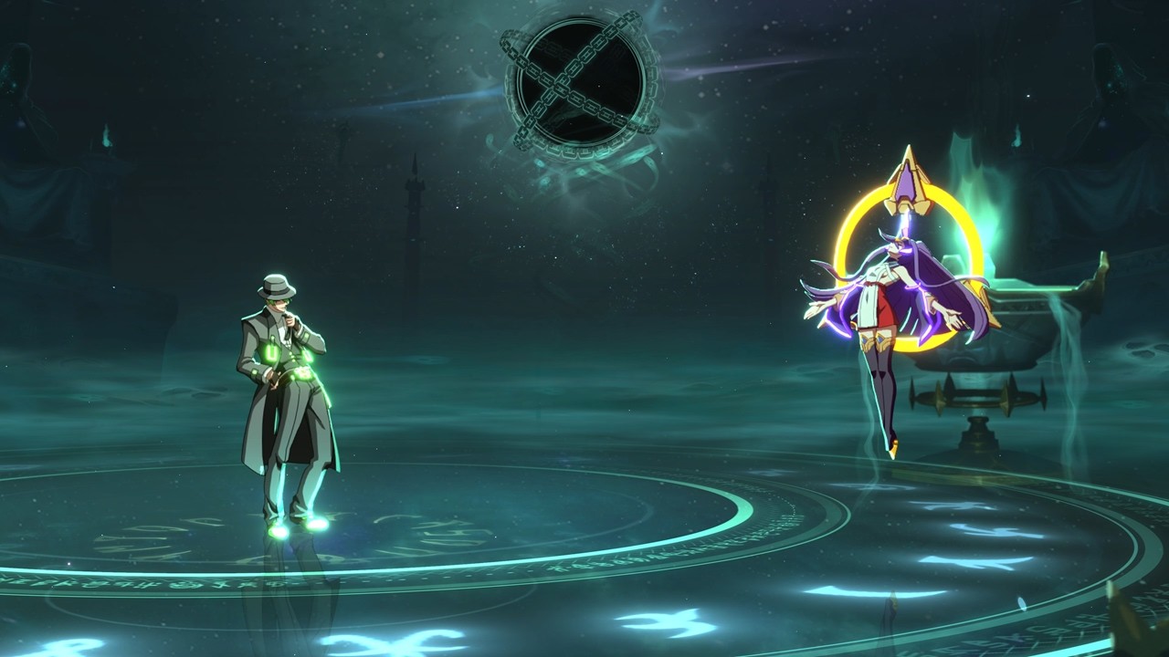 Hazama VS Izanami & Take-Mikazuchi [BlazBlue Entropy Effect X]