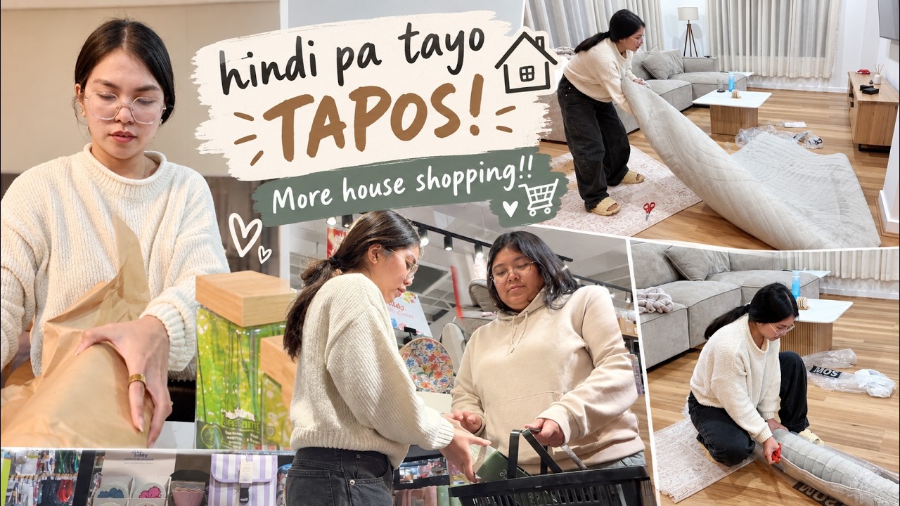 HINDI PA TAYO TAPOS! MORE HOUSE SHOPPING FOR MICHELLE! I RichZigzVlogs