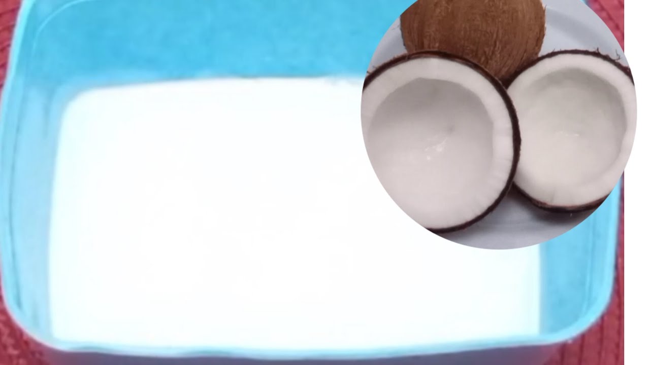 Leite de Coco Caseiro com Apenas 1 Coco 🥥 | Sem Conservantes e Econômico