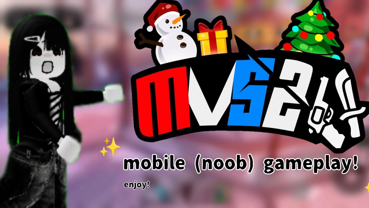 playing murderer vs sheriff 2! (mvs2) on mobile! 