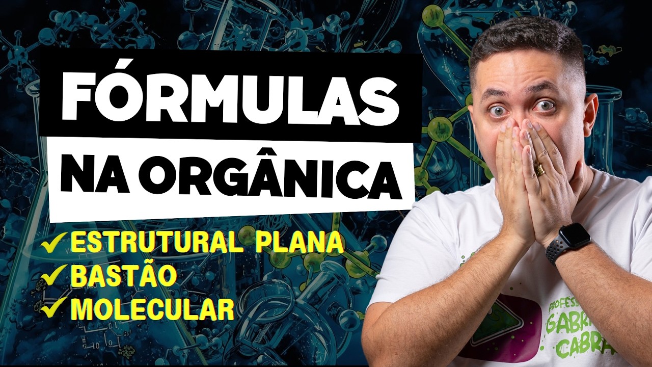 FÓRMULAS NA QUÍMICA ORGÂNICA