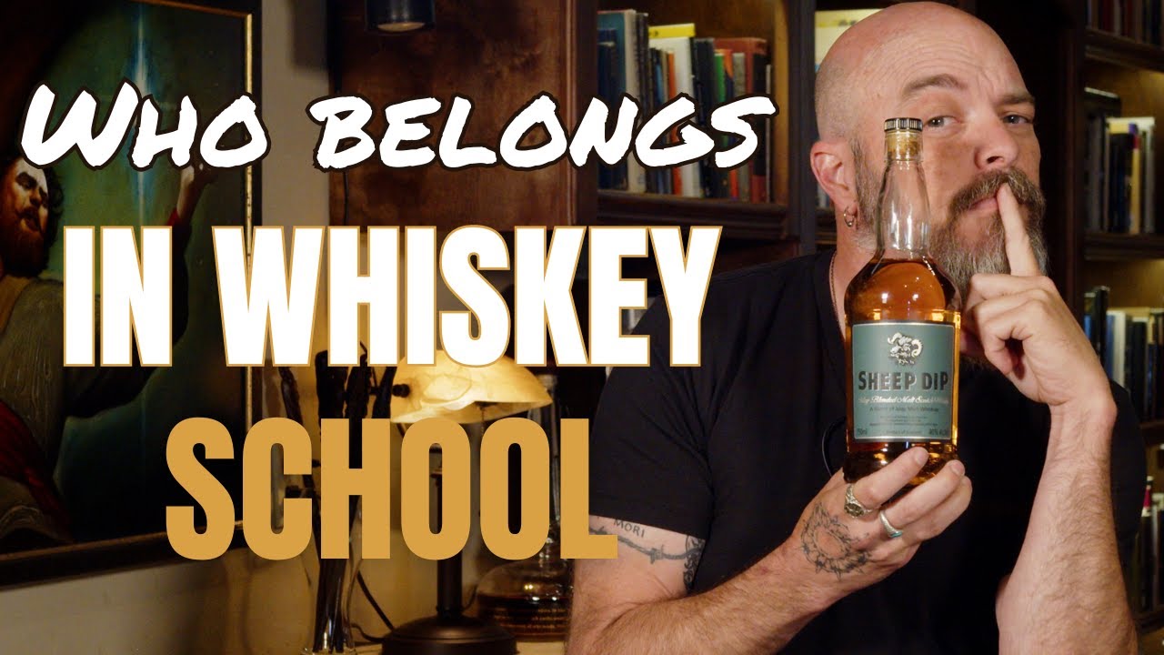 Who Belongs in  Whiskey School - Sheep Dip Islay Blended Malt