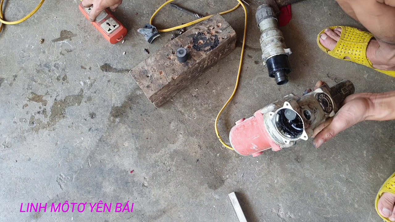 CÁCH SỬA MÁY KHOAN BÊ TÔNG ĐỤC YẾU