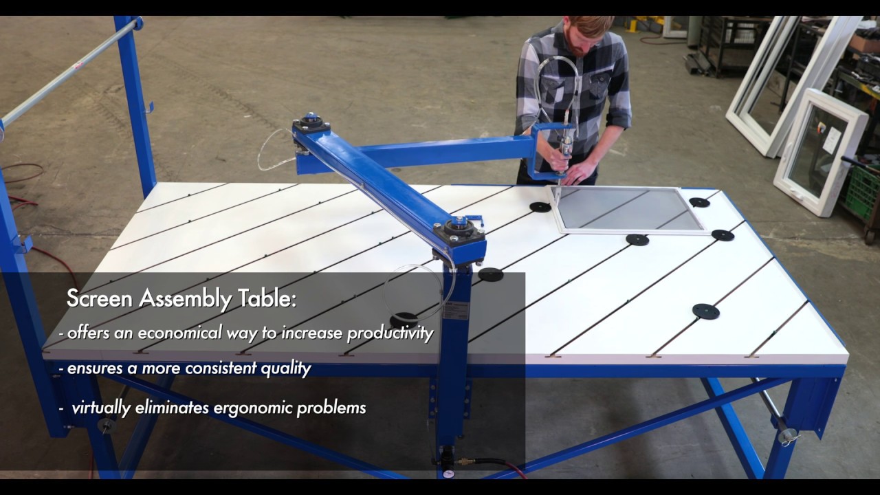 #WakefieldEquipment  Custom Screen Tables