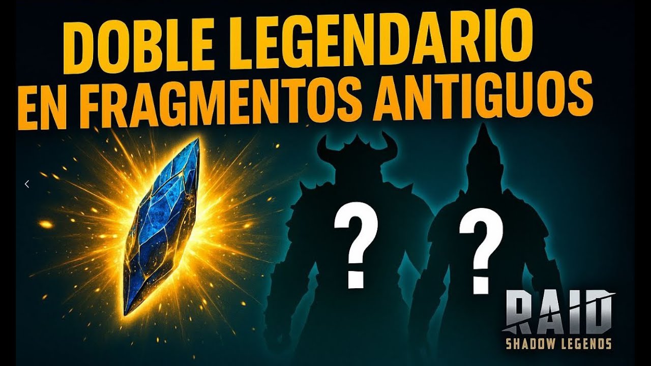 Abrimos 80 FRAGMENTOS ANTIGUOS y CONSEGUIMOS un objetivo (RAID SHADOW LEGENDS)