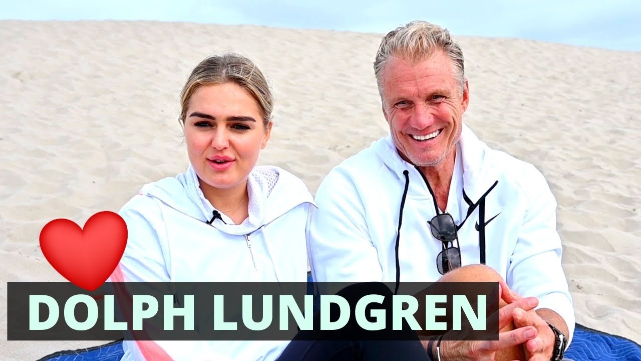 Dolph Lundgren and fiancee Emma Krokdal - love has no age!