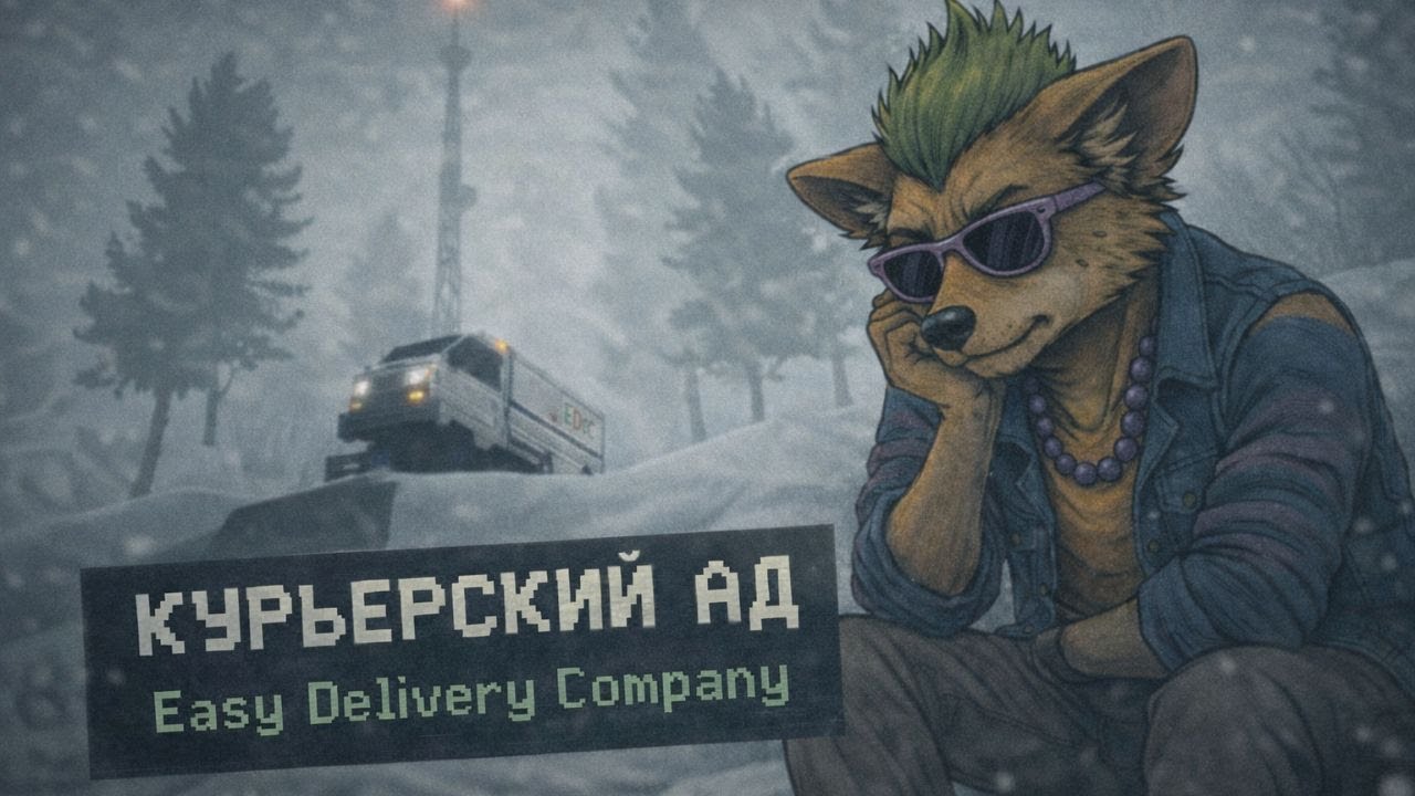 Easy Delivery Co. Курьерский ад: снег, одиночество и тупые решения 🚚#gameplay #игры #stream