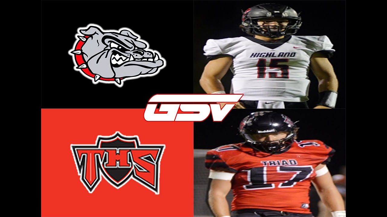 HIGHLAND VS TRIAD HIGHLIGHTS: MVC Championship #football