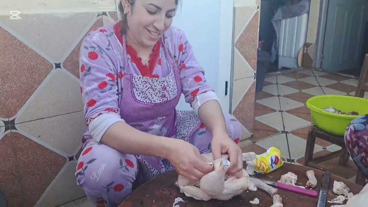 دخلو تشوفو طريقتي فغسل دجاج وترقيدة خطوة بخطوة😍🤩 