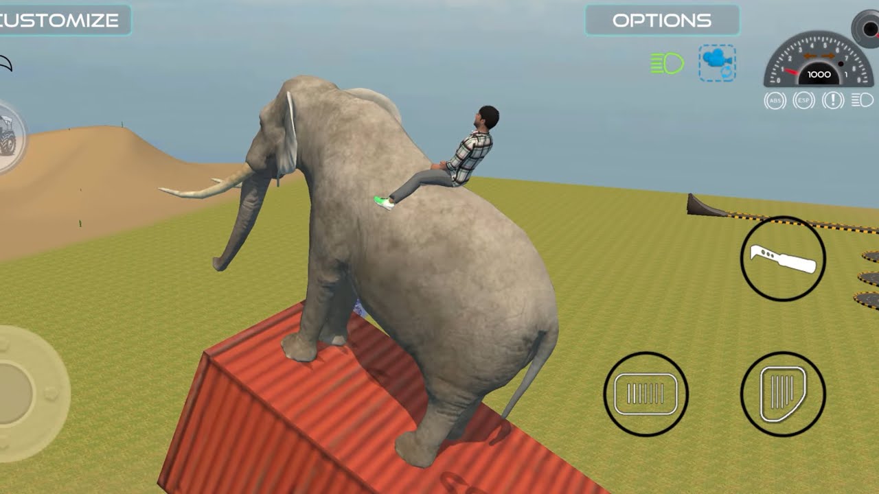 Elephant Came Out of Nowhere 🐘🔥 | Indian Simulator Vehicle Gameplay Part 2