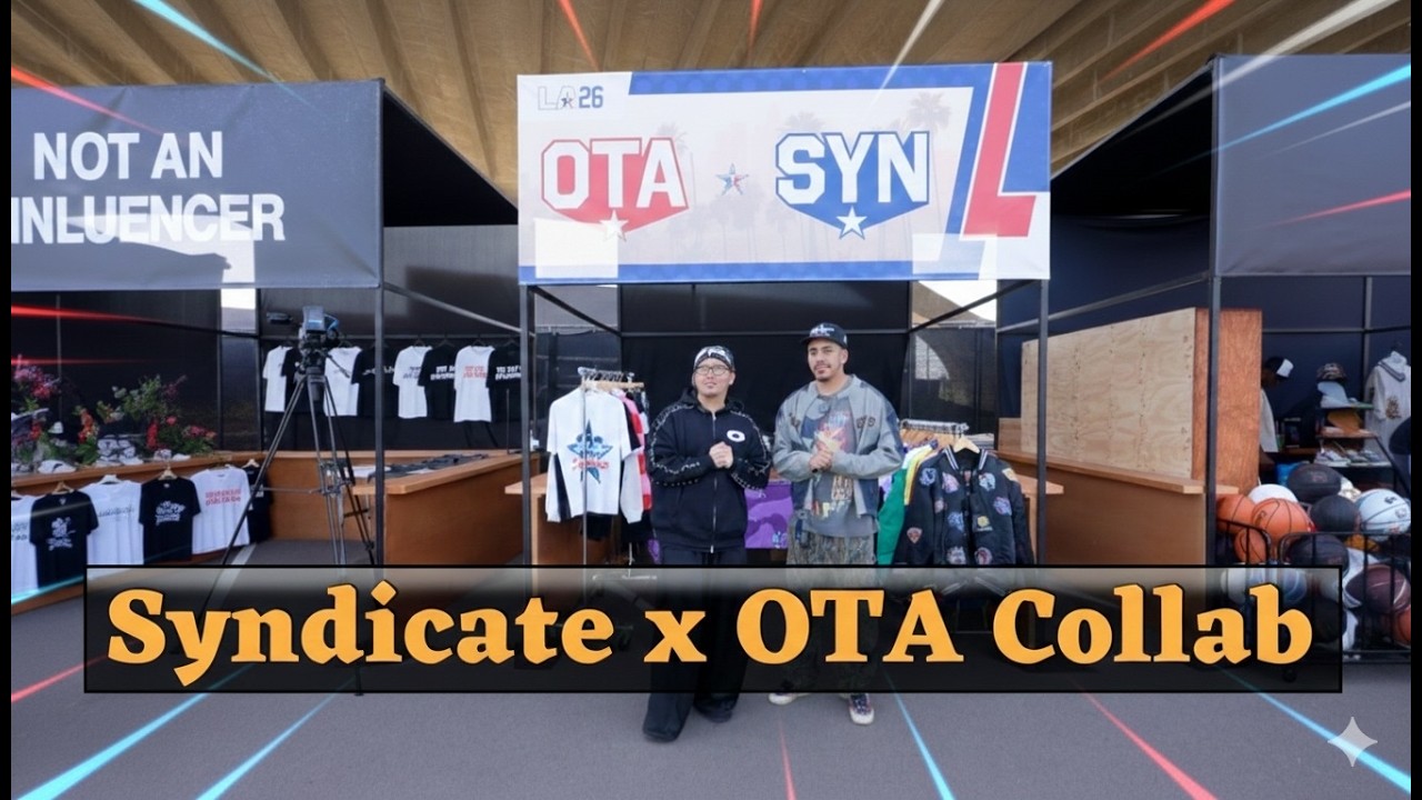 NBA All Star weekend LA 2026 | OTA X Syndicate Collab |SynCity EP210