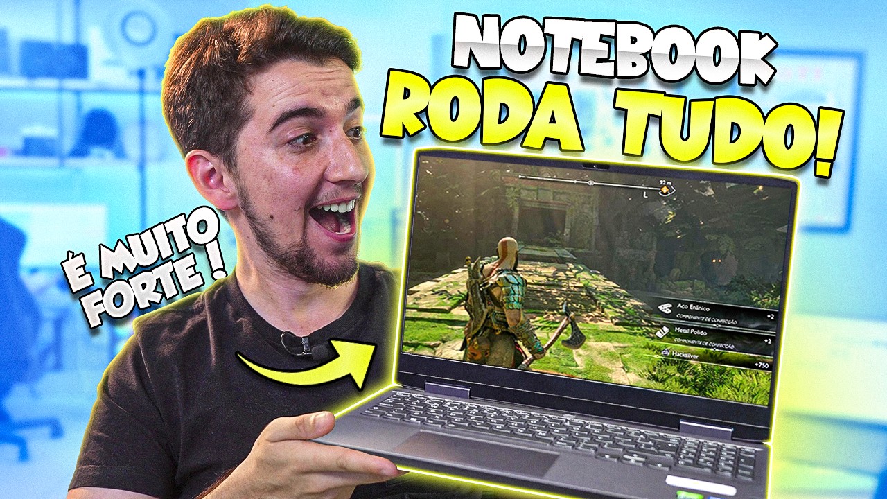 SAIU! Novo NOTEBOOK GAMER BARATO da Lenovo! LOQ com RTX 3050 de 6GB!