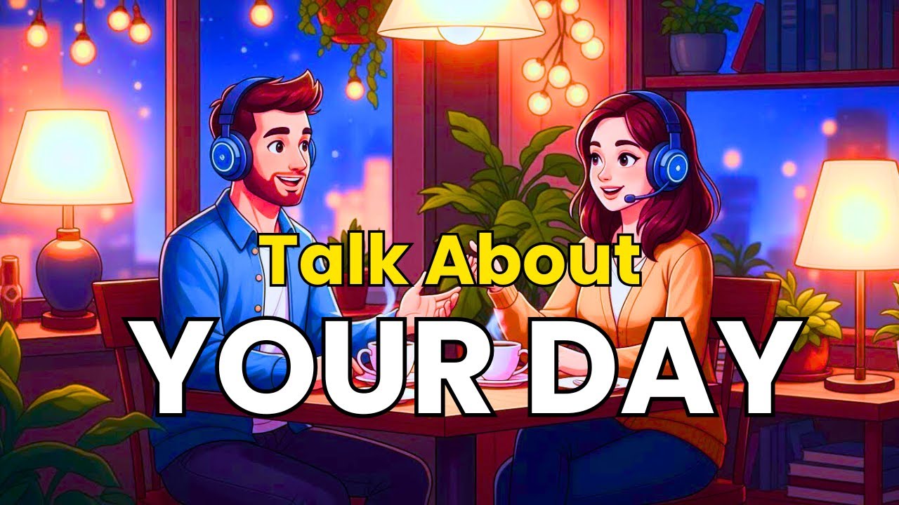 Learn English Through Real Conversations | Talk about Your Day !