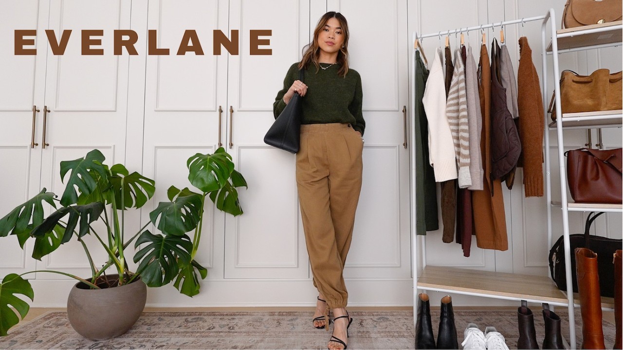 Осенняя примерка Everlane | Что я оставляю себе и возвращаю! Уютные осенние свитера и брюки