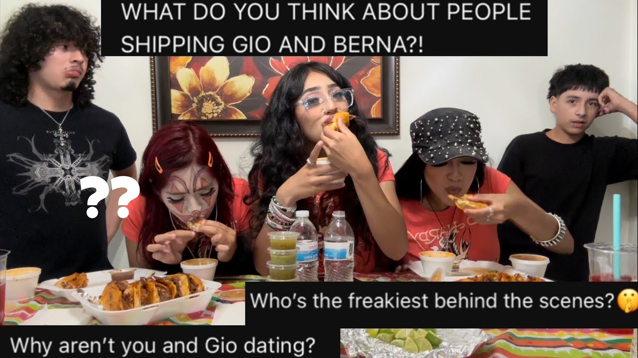 Q&A MUKBANG WITH MY FAMILY!!😱