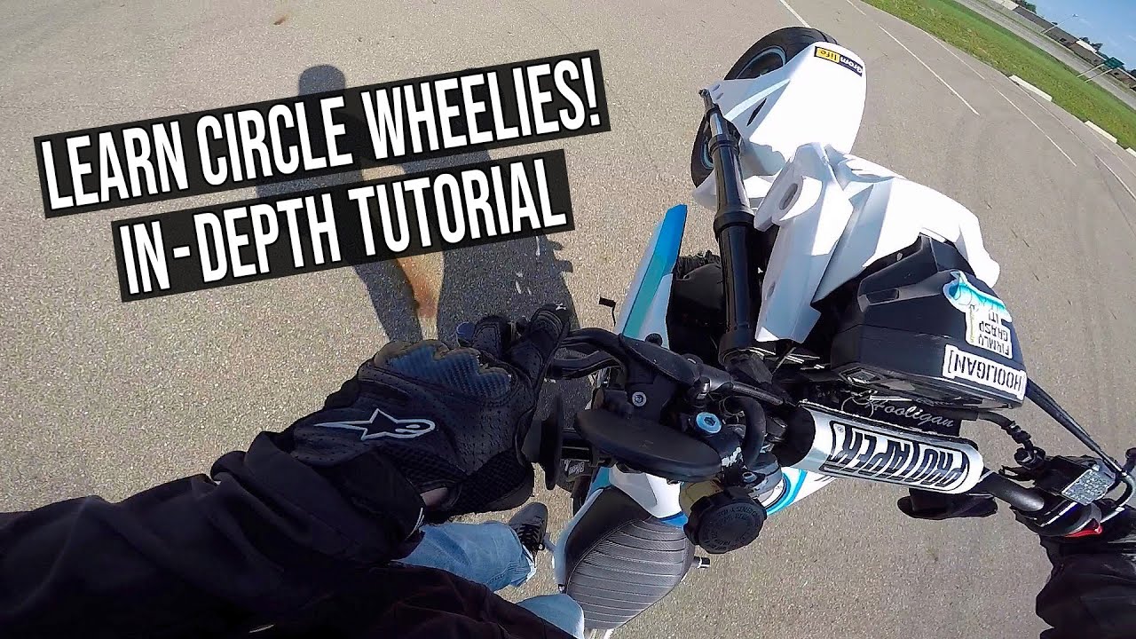 How to Circle Wheelie a Honda Grom! (In-Depth Tutorial)