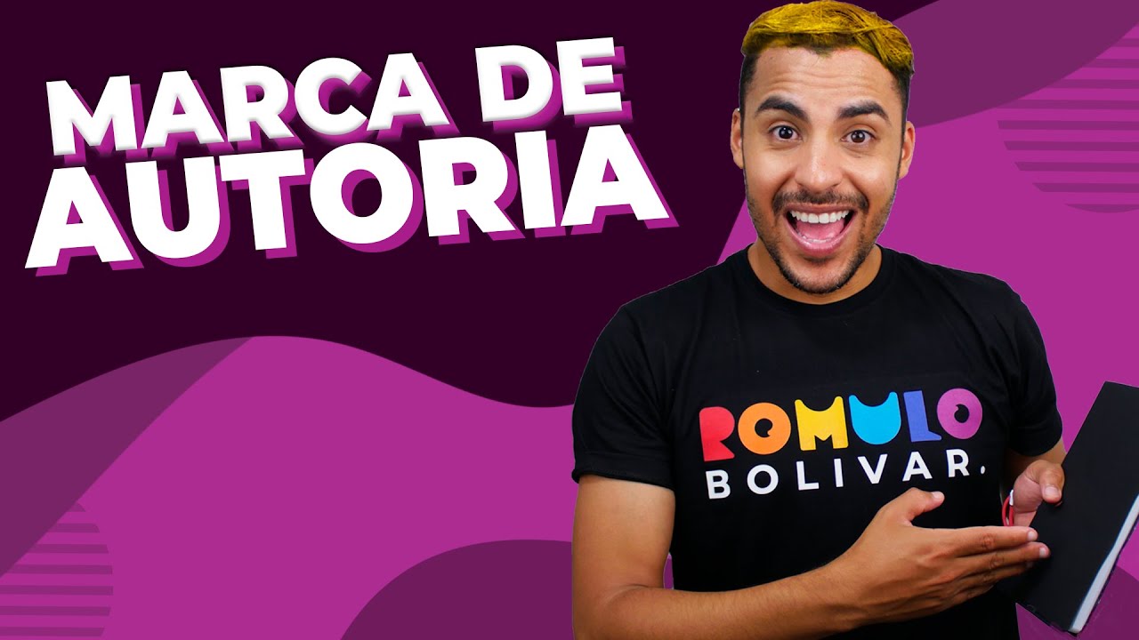 O QUE &Eacute; MARCA DE AUTORIA? | Prof. ROMULO BOLIVAR
