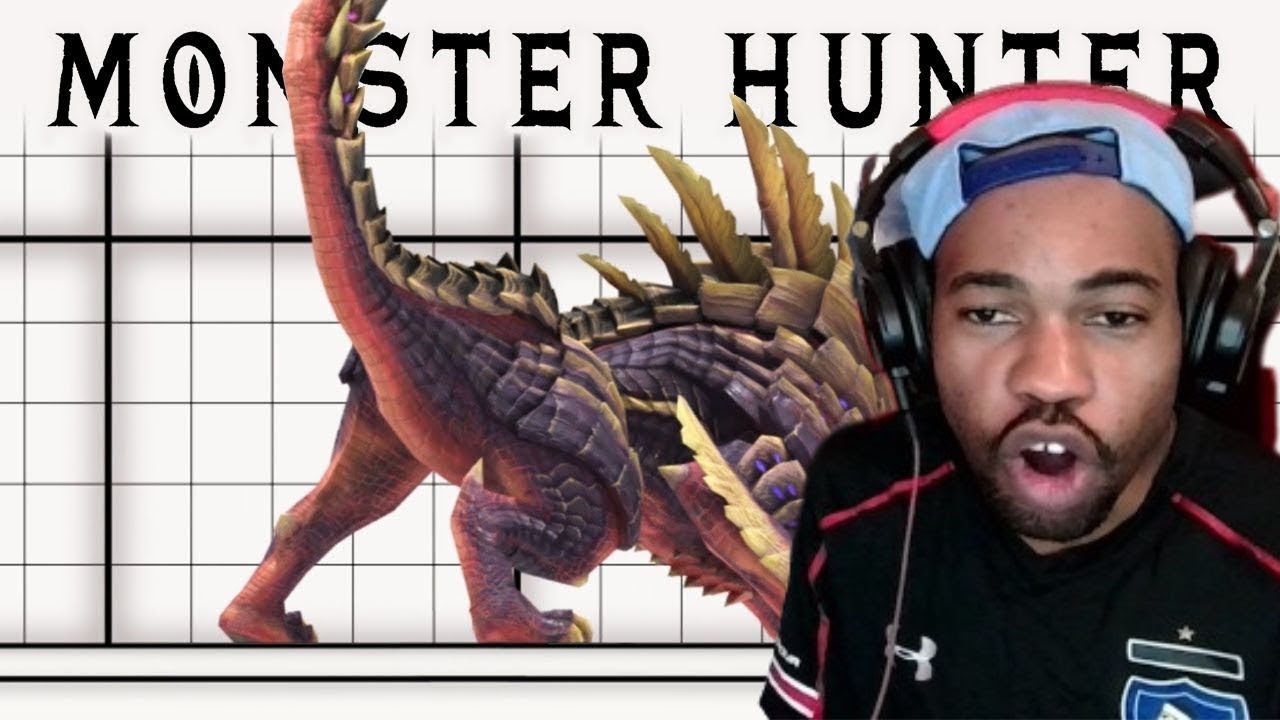 Monster Hunter Rise All Monsters Size Comparison Reaction