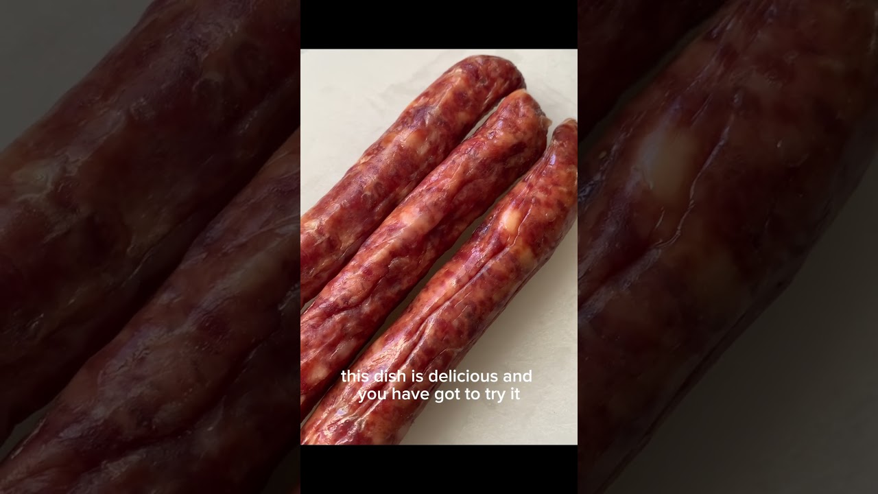 Chinese sausage recipe idea #chinesesausage #easyrecipe #broccoli