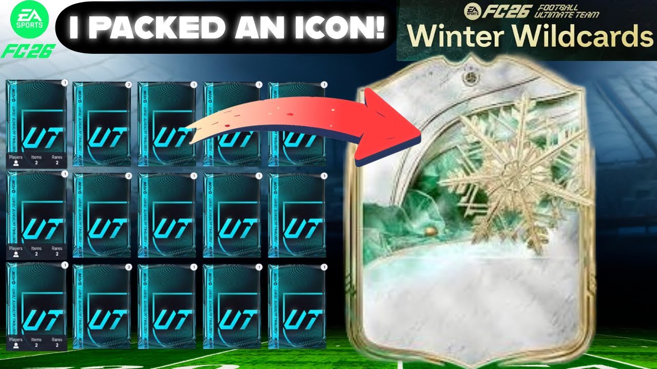I PACKED AN ICON! 🔥Winter Wildcard FC26 ULTIMATE TEAM PACK OPENING!