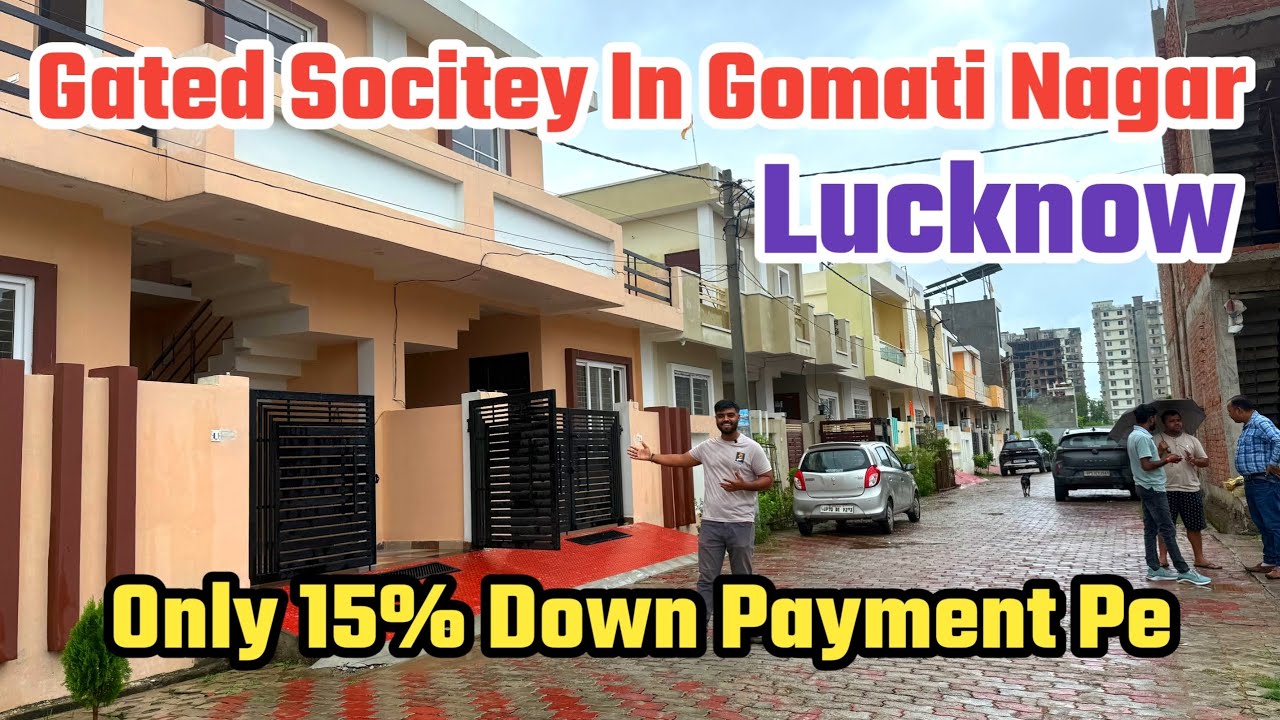 House Gated Society For Sale In Lucknow | Row House For Sale In Lucknow | Full Property Tour #home