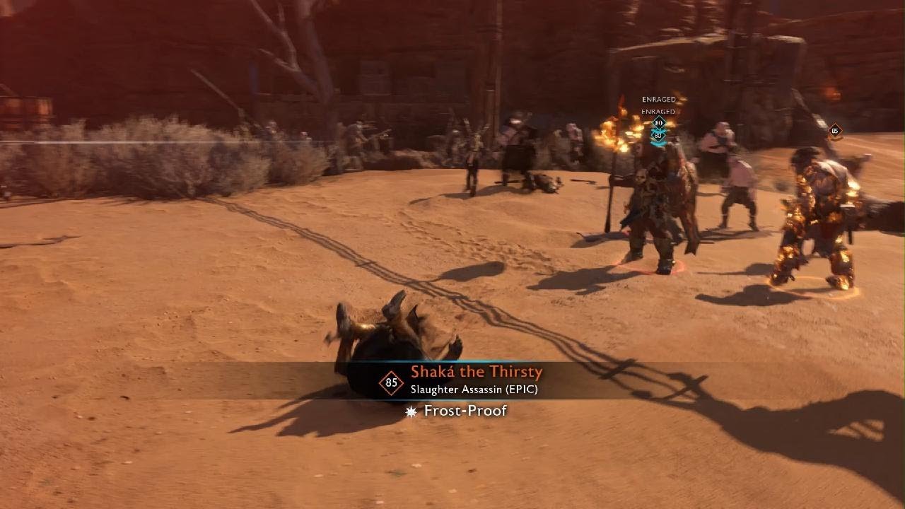 Shadow of War Drunk Orc Lol