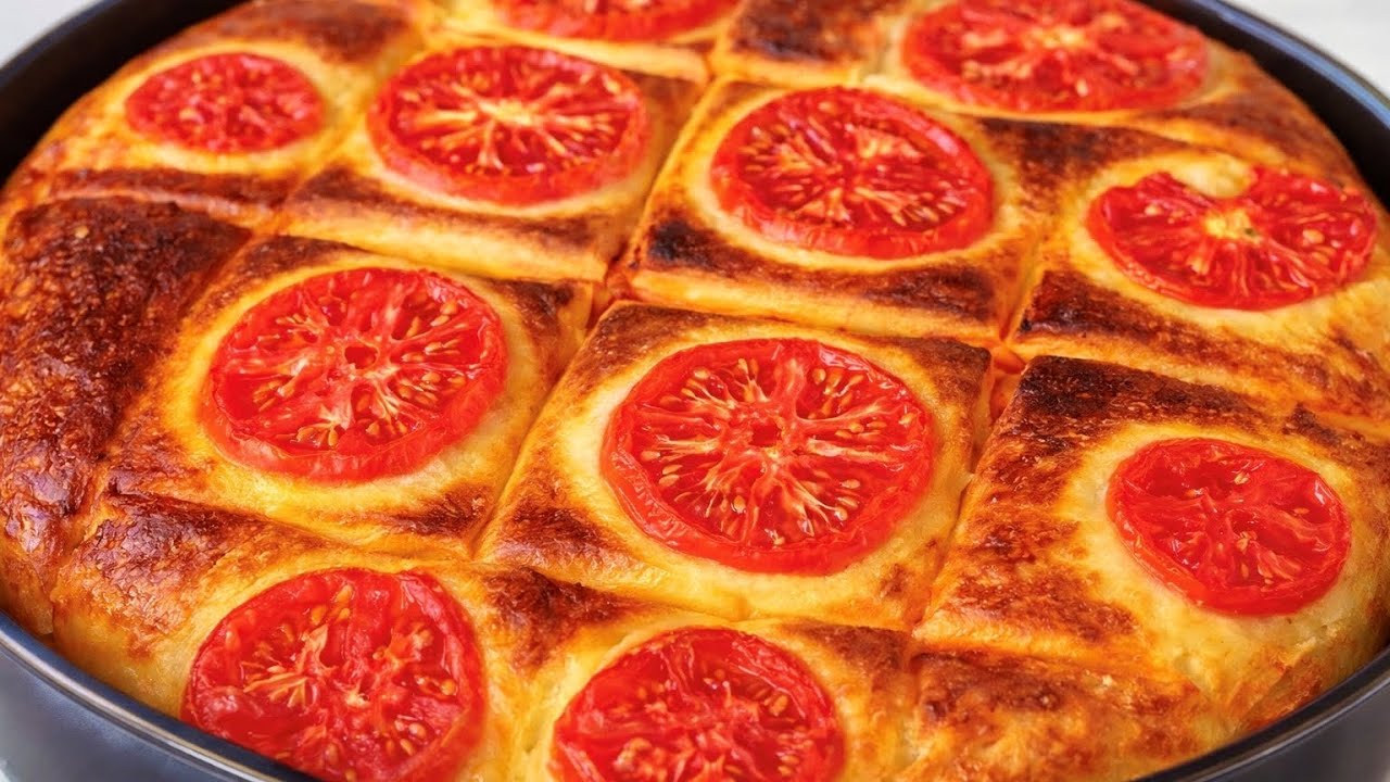 👉ALLAHIM BU NASIL BİR LEZZET BÖYLE BİZ TADINA BAYILDIK❗️MUTLAKA DENEYİN❗️domatesli börek