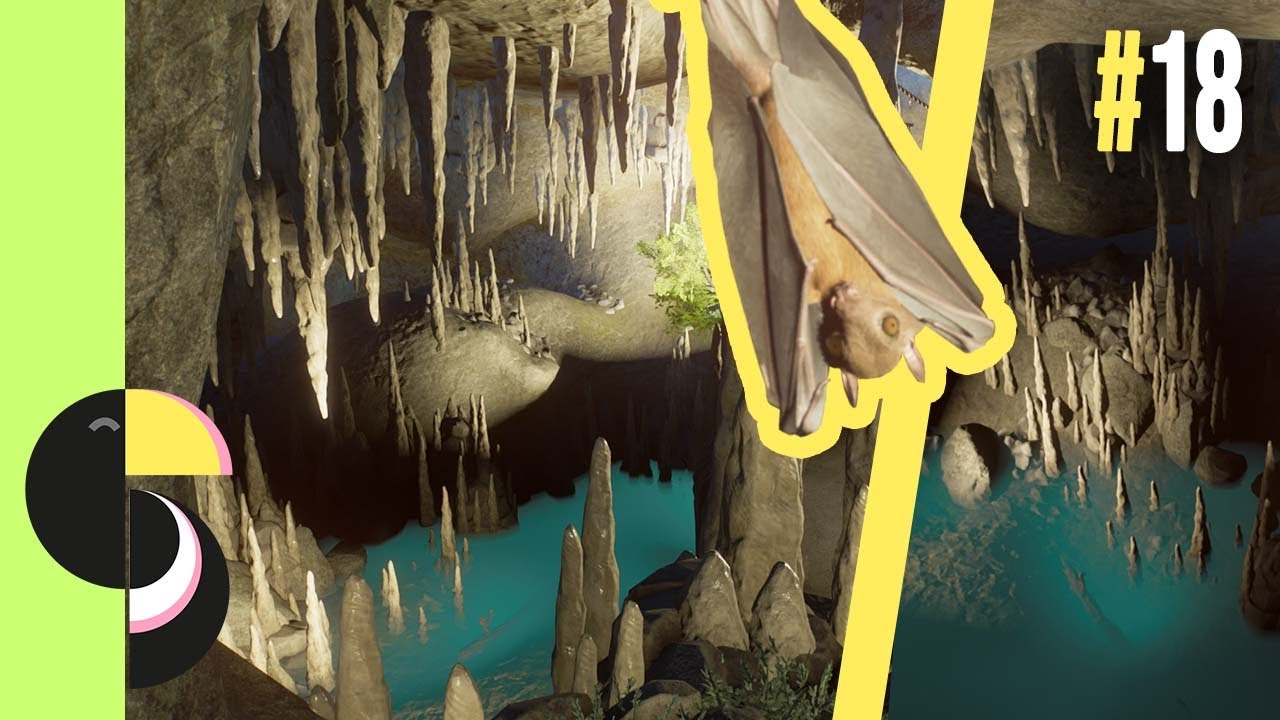 Huge DRIPSTONE CAVE With Free-Flying Bats! 🦇 | Cold Climate Zoo #18 | Speedbuild | Planet Zoo