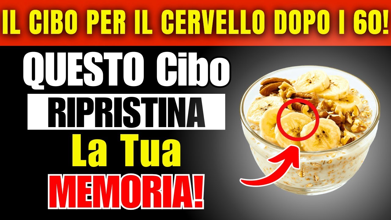 Anziani, I 3 MIGLIORI Cibi Mattutini che RIGENERANO la Memoria e CURANO il Cervello Durante la Notte