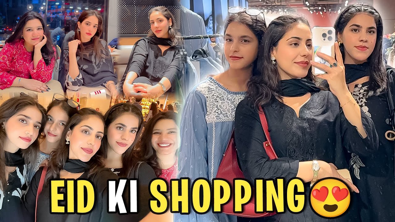 Eid Ki Shopping With Sisters😍❤️| Koi Kapry Samajh Nai Aye😮‍💨| Nabila Nisar