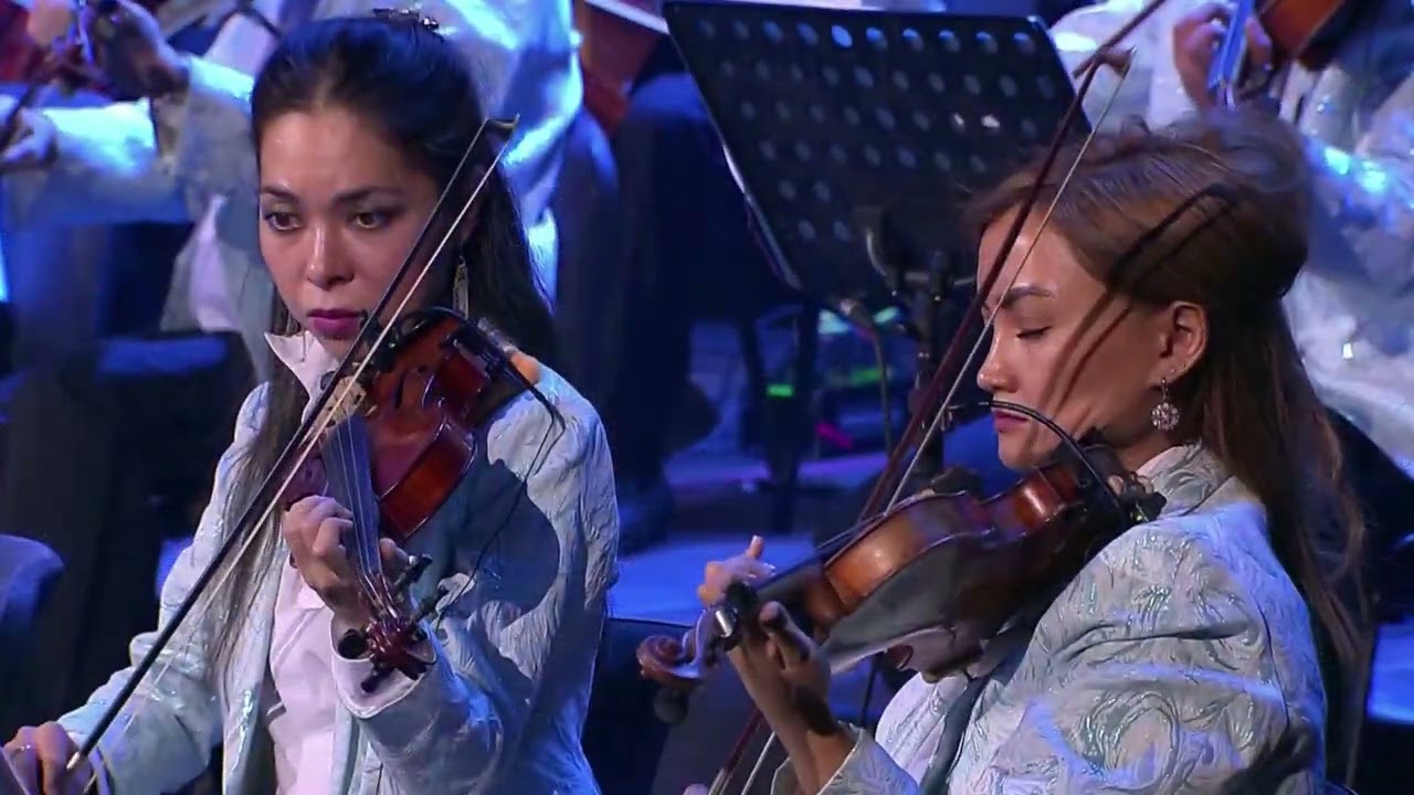 Aljazz symphony и оркестр народных инструментов им. Курмангазы - Махаббат бекеті