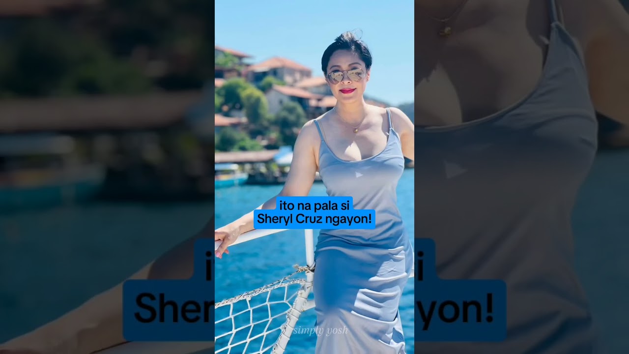 SHERYL CRUZ MAS LALONG GUMANDA NGAYON! PARANG DI TUMANDA EH #sherylcruz #filipinoactress