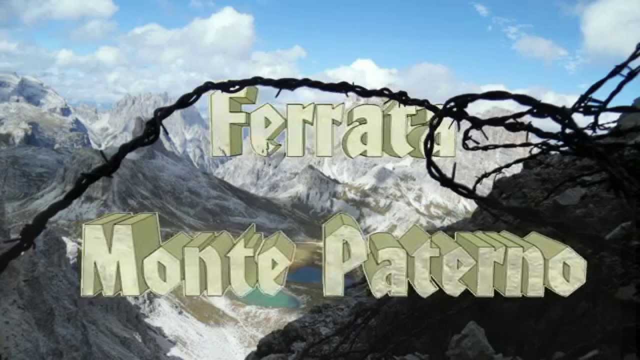 Ferrata Monte Paterno