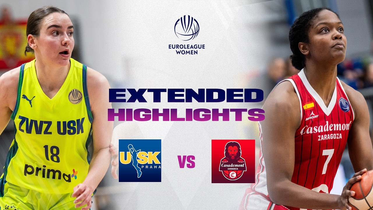 ZVVZ USK Praha v Casademont Zaragoza | Full Game Highlights | EuroLeague Women 2025-26
