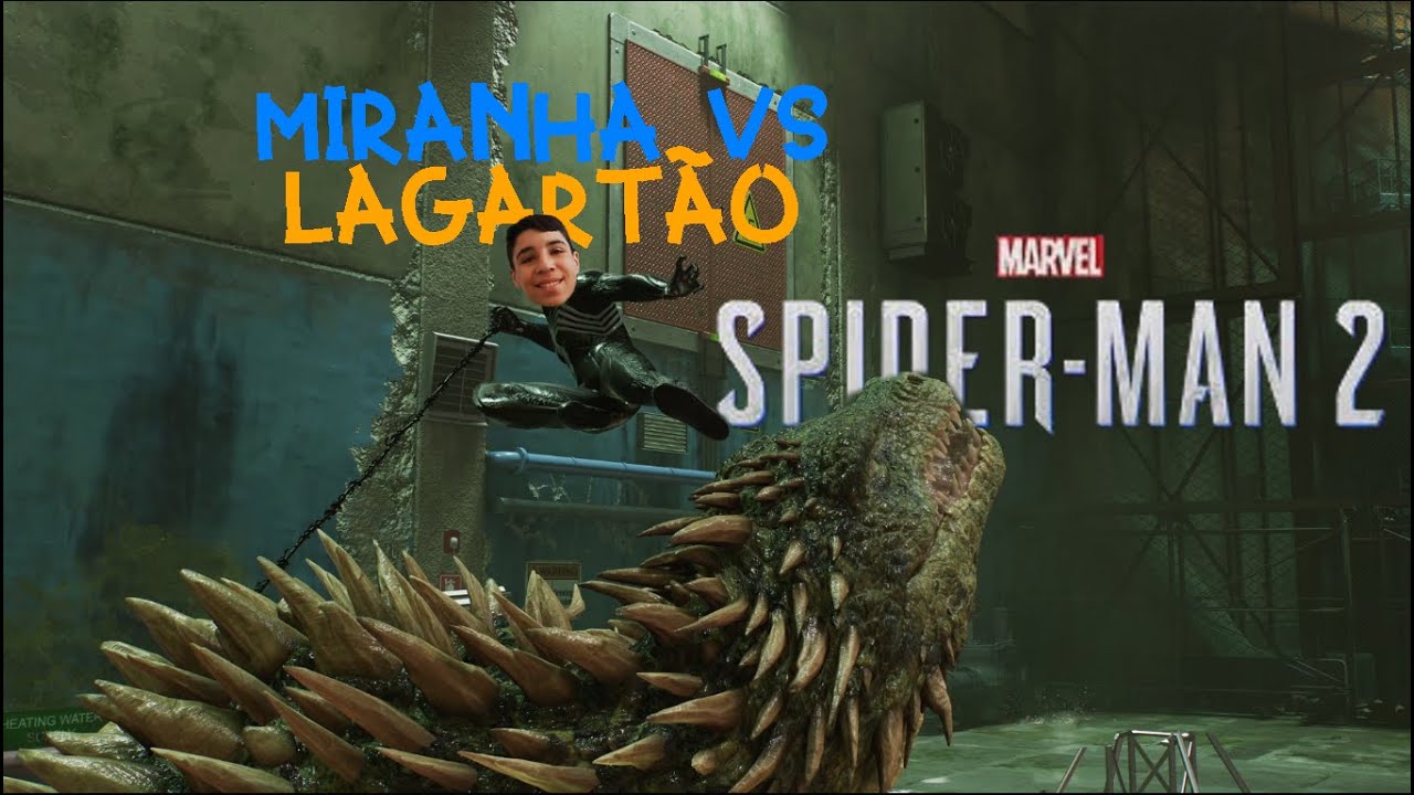 GAMEPLAY - X1 Miranha Simbiótico VS Lagartão!
