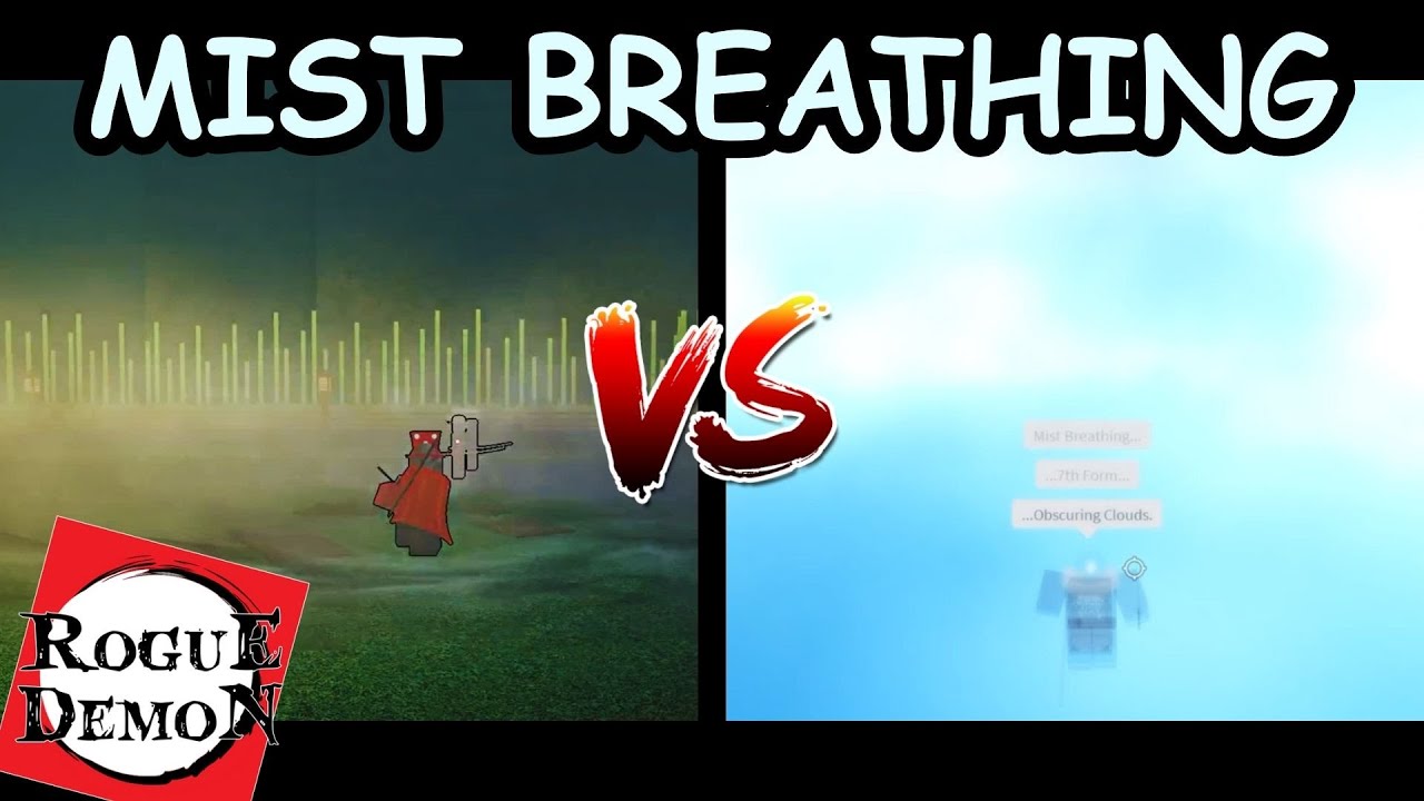 ROGUE DEMON MIST BREATHING VS DEMON JOURNEY