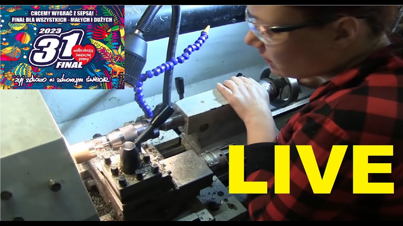 Tokarki, Spawarki, Maszyny Nauki i Technika  Warsztatowe rozmowy  - LIVE dla WOŚP