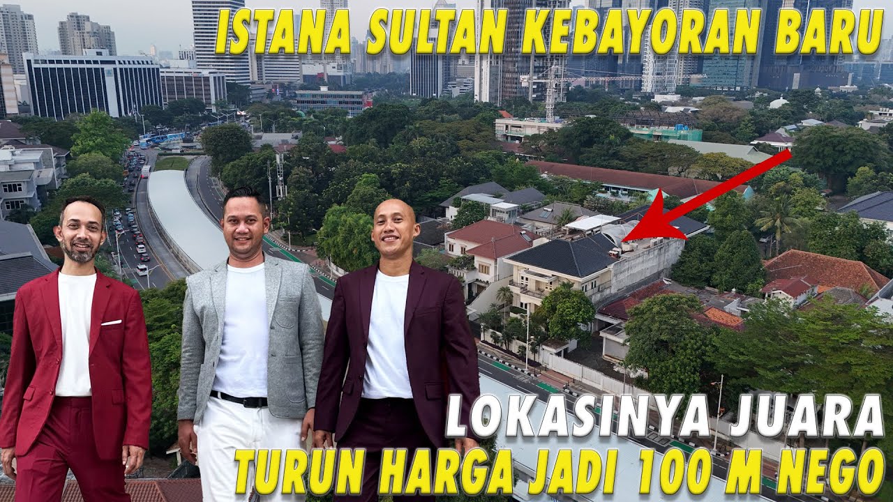 Istana Sultan Kebayoran Baru | Lokasinya Juara | Turun Harga Jadi 100 M NEGO