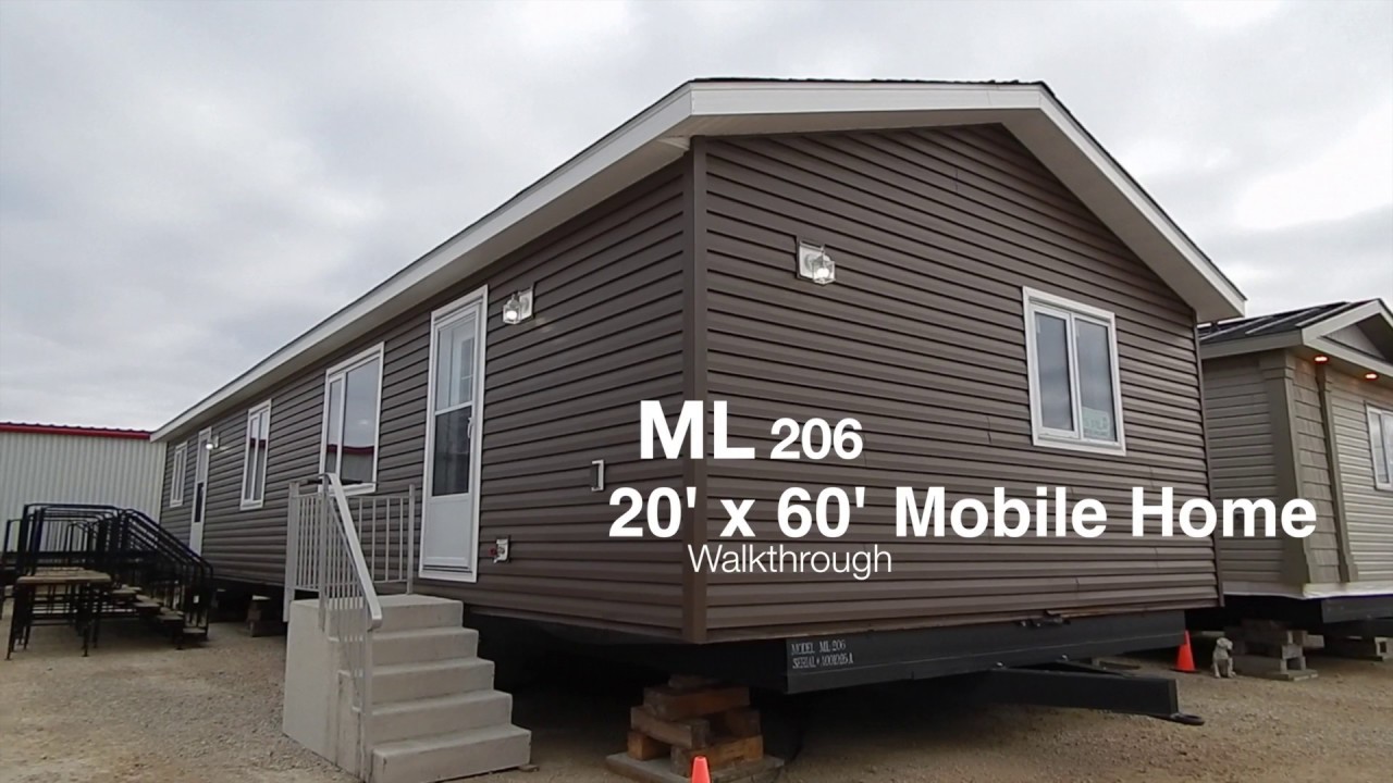 Mainline Series Mobile Home for Sale - 20 x 60 ft. 2 bedroom 2 bath. (1200 sq,ft.)