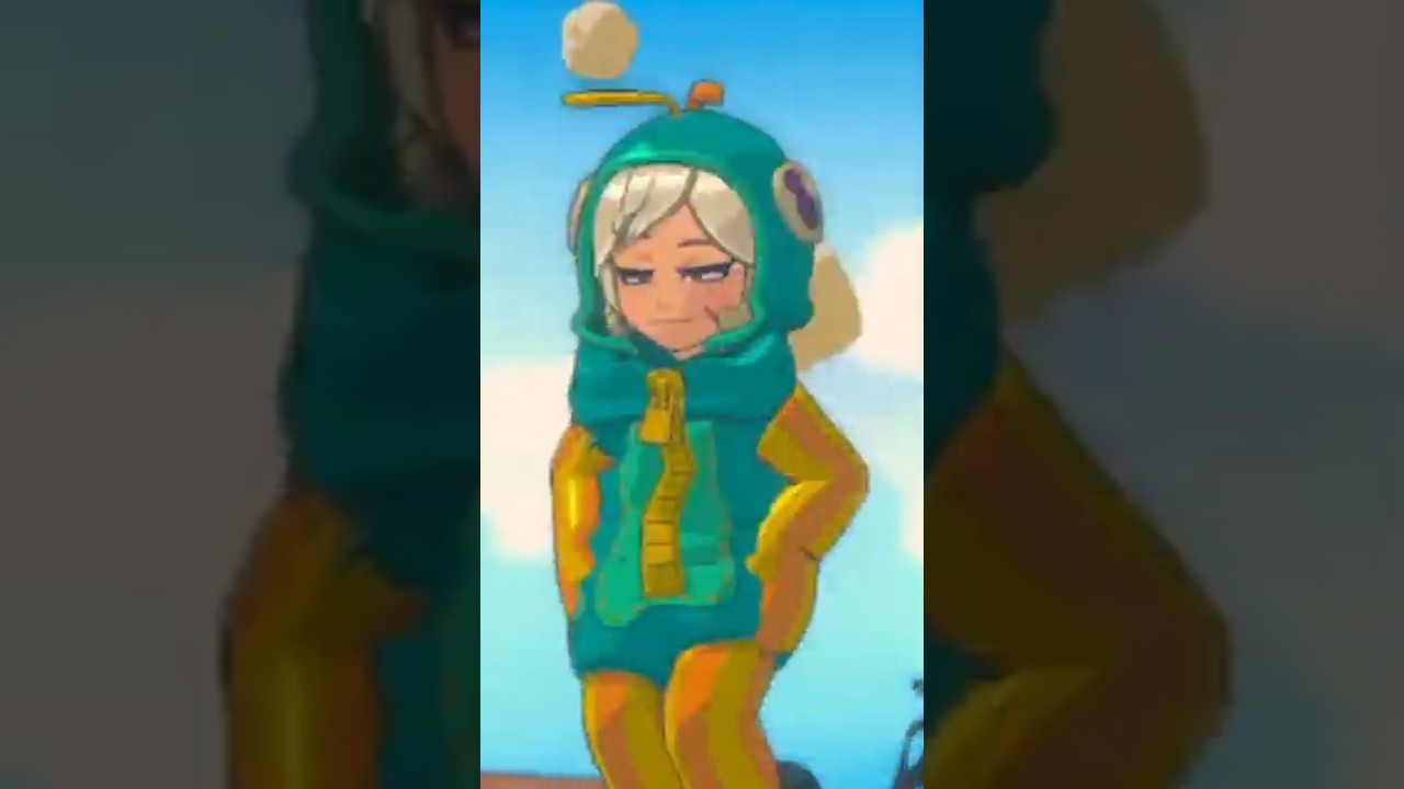 Бибз снова в шляпе с рыбой #demontides #demonturf #3dplatformer #indiegame #gaming