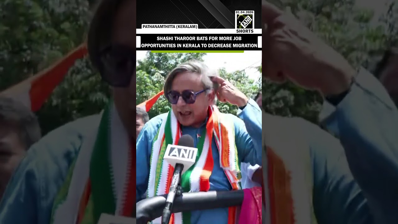 &ldquo;Must create job opportunities&hellip;&rdquo; Shashi Tharoor bats for Kerala&rsquo;s development in election campaign