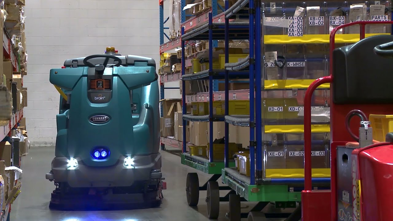 Autolaveuse autonome industrielle Tennant T16 AMR