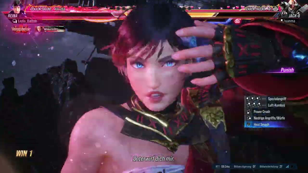 [Tekken 8] Layla_Dalton[Reina] vs. juanma[Jack 8] [Rankmatch-Vanquisher]